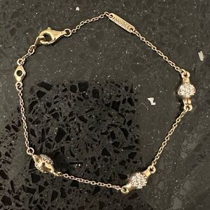 Pandora gold plated bracelet